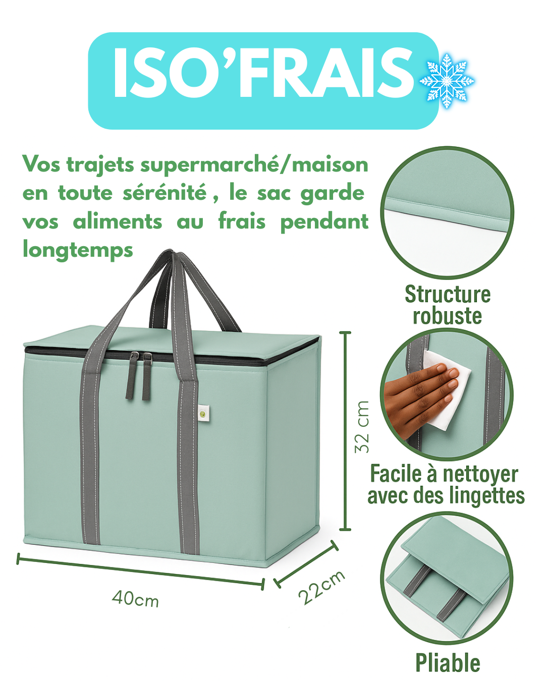 Sac Isotherme Iso'Frais