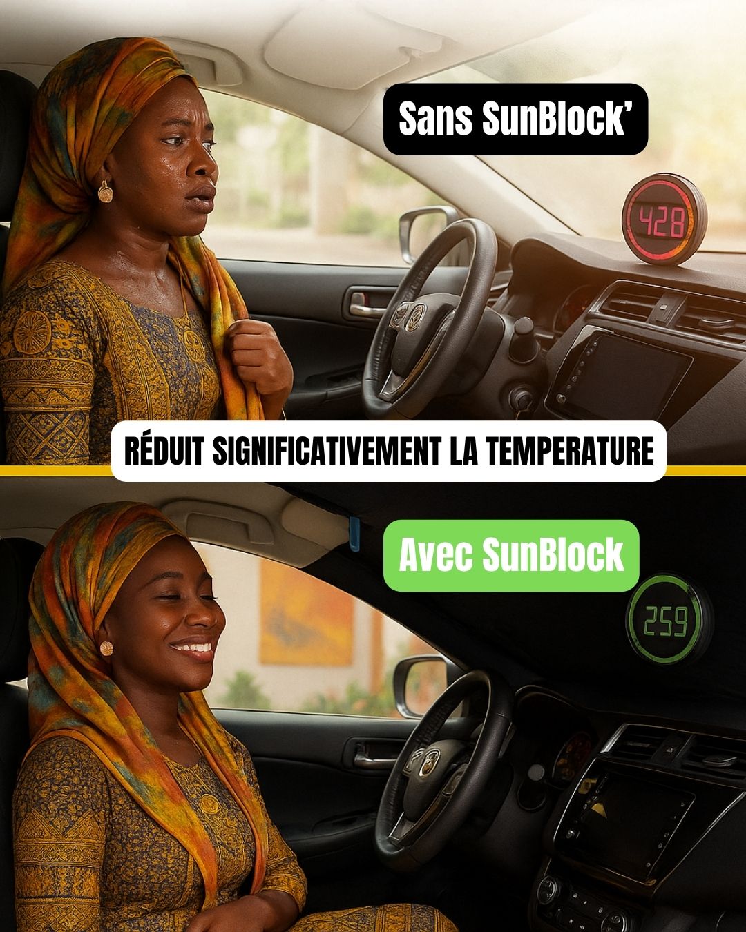 Pare-Soleil Voiture ⚡
