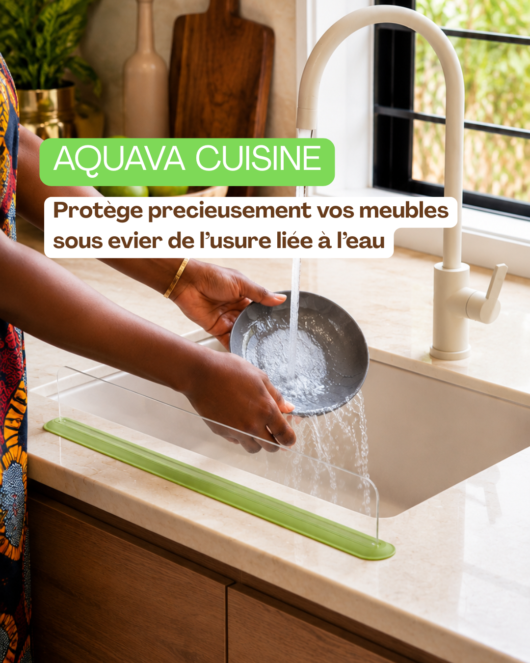 💦 AQUAVA : Le Bouclier d'évier Anti Usure . LIVRAISON OFFERTE 🎉