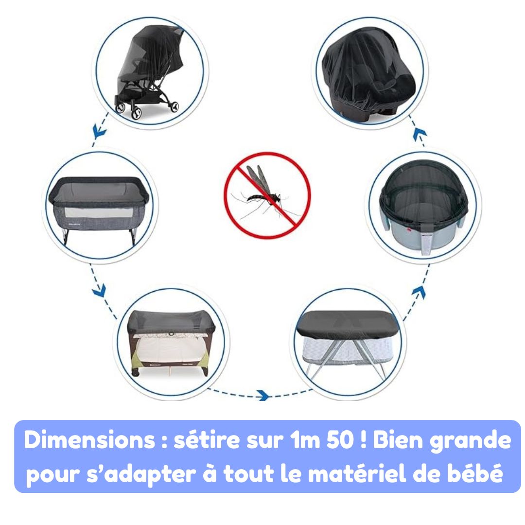 Filet Mousti'Care pour protéger votre bébé !