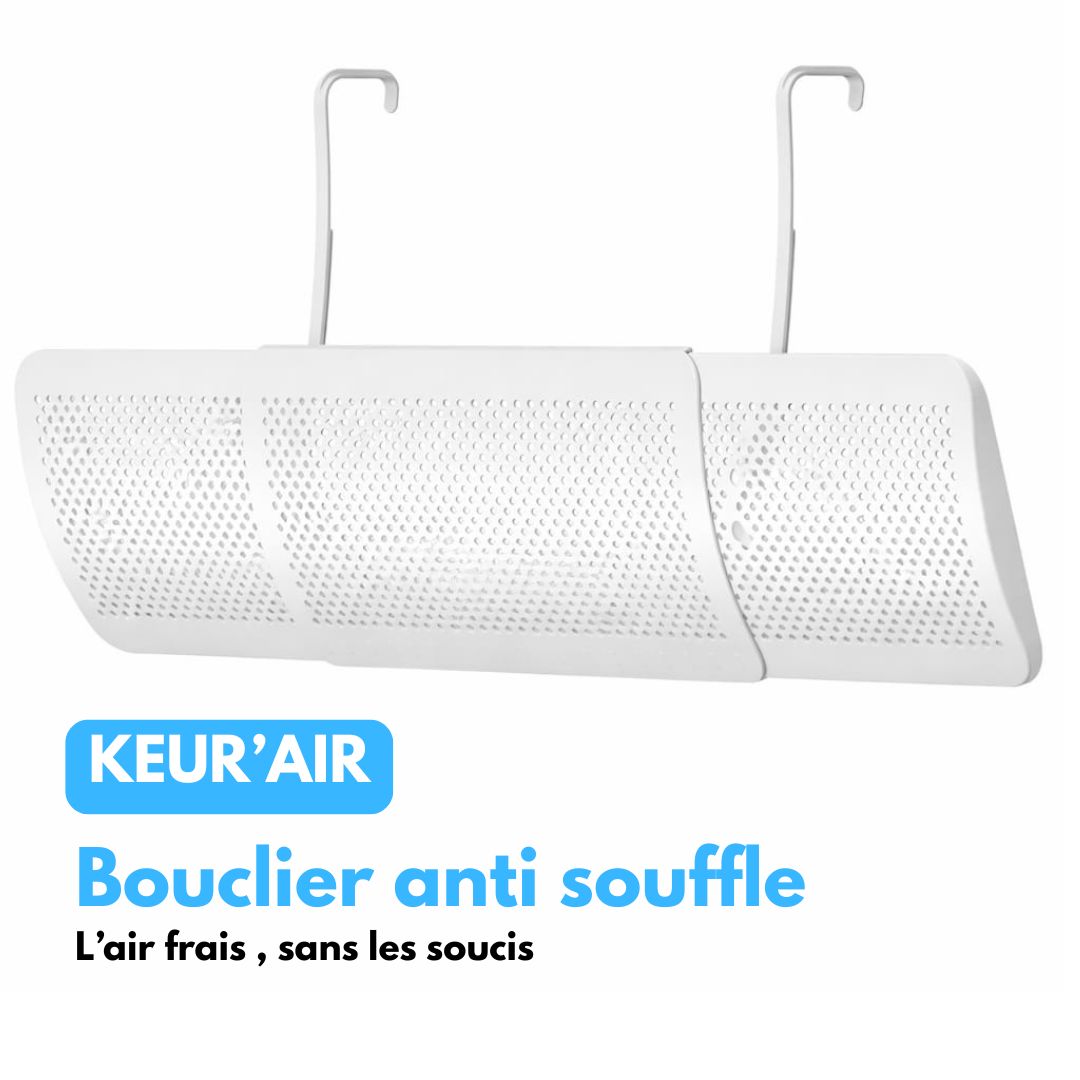 BOUCLIER anti souffle Keur'Air . PROMO + LIVRAISON GRATUITE 🎉