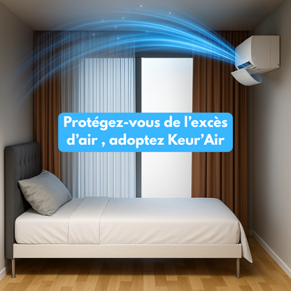 BOUCLIER anti souffle Keur'Air . PROMO + LIVRAISON GRATUITE 🎉