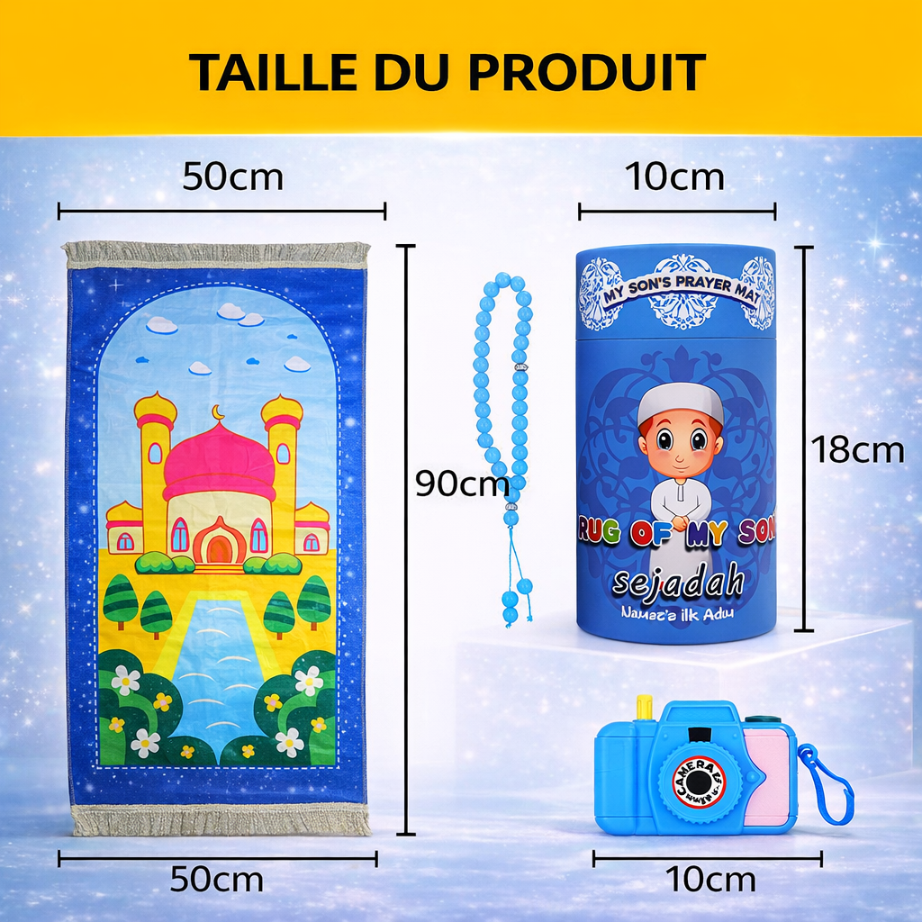 🎁Pack 4 pièces SUNU SAJAD - LIVRAISON OFFERTE