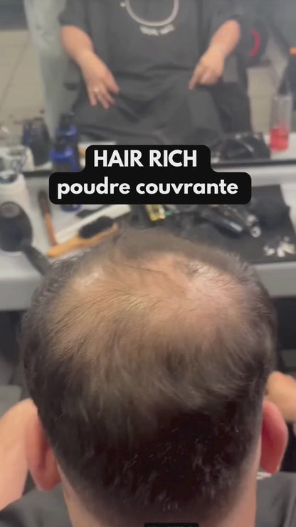 Poudre couvrante cheveux et barbe HAIR RICH